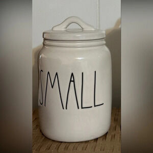 Rae Dunn Artisan Magenta Food Container Cookie Jar Canister Collectible “SMALL”